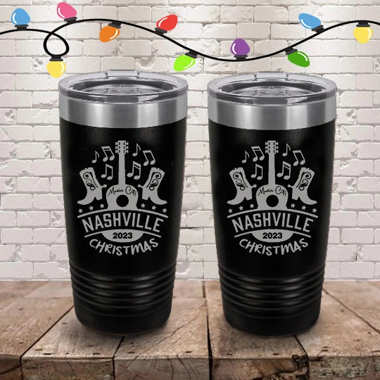 Christmas In Nashville Tumbler