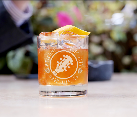 Welcome To Music City Pint Glass