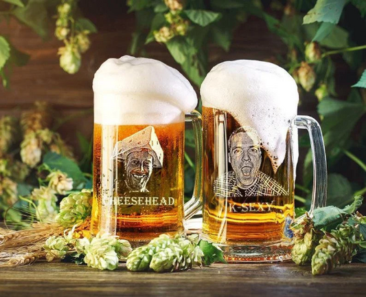 Engraved Photo Beer Stein