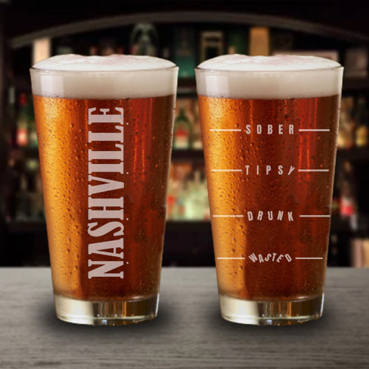 Nashville Sober Tipsy Pint
