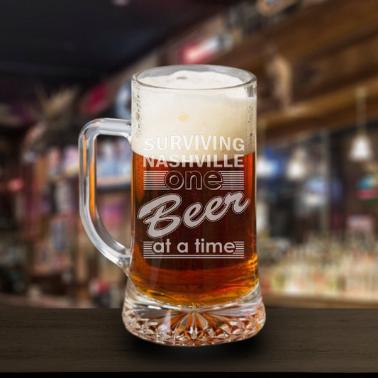 Surviving Nashville Beer Mug
