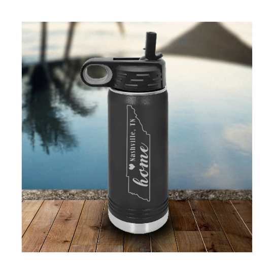 Tennessee Home State Water Bottle