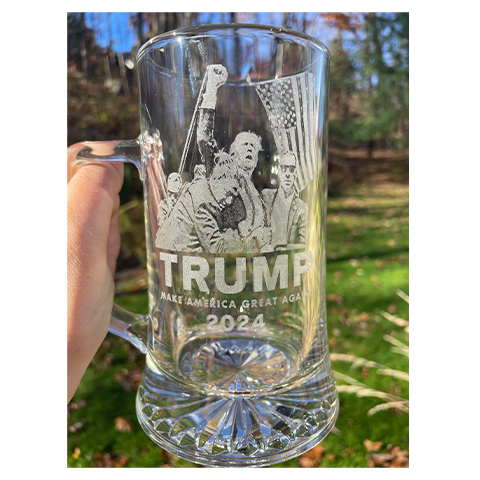 Photo Engraved Trump 2024 Presidential Election Gift