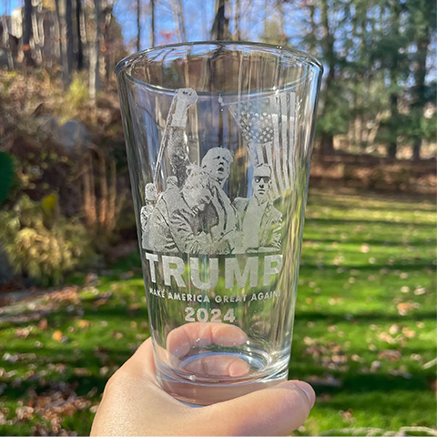 Photo Engraved Trump 2024 Presidential Election Gift