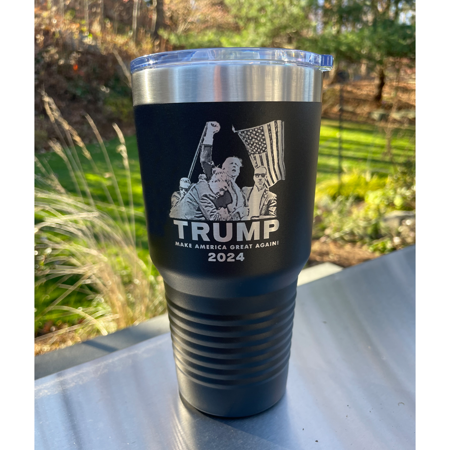 Photo Engraved Trump 2024 Presidential Election Gift