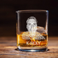 Personalized Photo Engraved Whiskey Glass